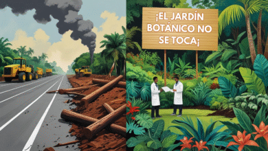 El jardín Botánico No Se Toca