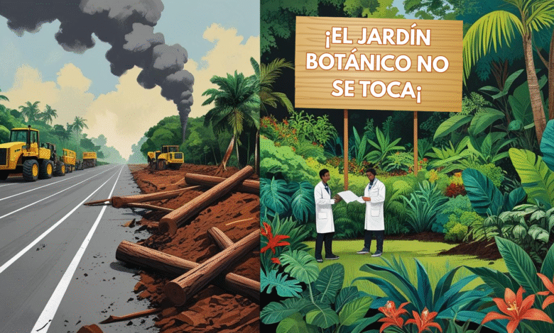 El jardín Botánico No Se Toca